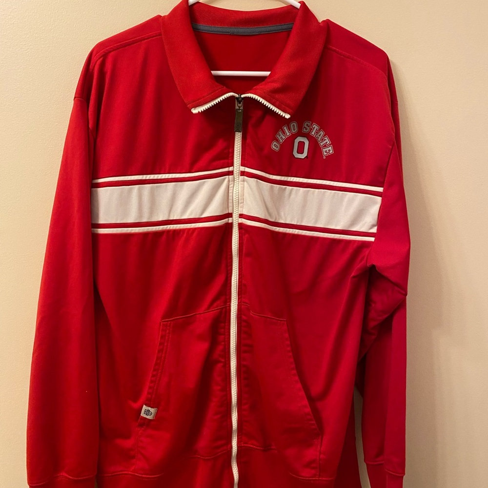 Vintage Ohio State Light Fleece Jacket